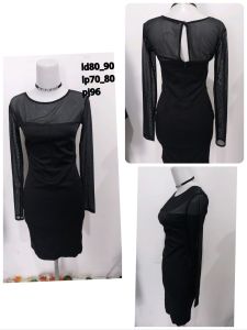 Dress hitam bodycoon