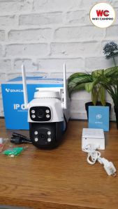 (Set 2 ตัว) Vstarcam C622DR กล้องวงจรปิด WiFi  1 กล้อง 2 มุมมองกันแดด กันฝน หมุนได้ ระบบ Ai ภาษาไทย