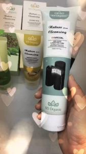 Sữa rửa mặt NS ORGANIC Nature Foam Cleansing 150ml (Gạo Lức làm trắng Than Tre thải độc Trà Xanh xoa dịu da hư tổn) 2Trucos