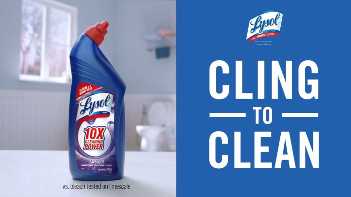 Lysol Antibacterial Toilet Bowl Cleaner Original 700 ml Set of 2