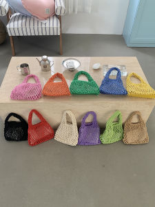 Cute Hollow Braided Vacation Bag Mini