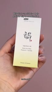 BEAUTY OF JOSEON Matte Sun Stick : Mugwort + Camelia 18g SPF 50+ PA++++ Matte & moisturizing and non-greasy