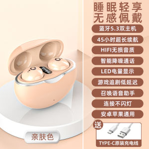 Invisible Mini Bluetooth Earphones True Wireless High End for Work Ultra Long Battery Life New 2025 In-Ear Style 4044