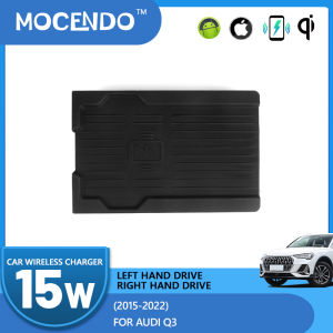Wireless Car Charger 15W Fast Charging Pad For Audi Q3 2016-2022 2015  Car Accessories Wireless Charge car tools