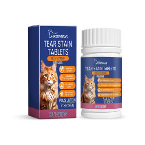 YEGBONG Pet Tear Stain Removal Universal Eye Cleaning for dogs and cats Eye Poop removal nutritional supplement Pet nutrition supplement for cats with Tear Stain Removal Tablets for cats to moisturize their eyes