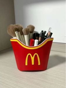 McDonalds Creative Storage Pen Holder Living Room Tea Table Decoration French Fries Makeup Brush Remote Control Storage Box