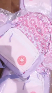 TAS RANSEL CONVERSE ALL STAR BASIC GO PINK