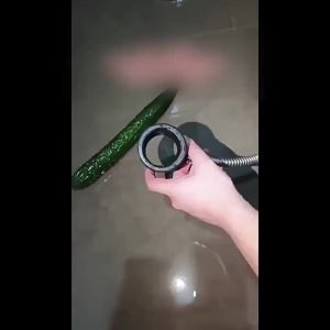 High Pressure Handheld Shower Head Flushing Cleaning Spiral Nozzle For Men3D Printed Bathroom AccessoriesPet Foot Wash Tool