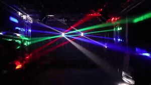 KELETOOL 8x5watt spider light mini lampu proyektor led spider light laser Moving head 40watt head moving spider moving
