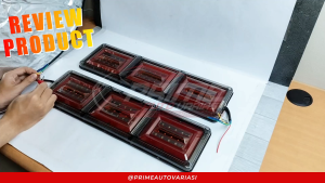 Stop Lamp Truck Trailer 3 Kotak 24 V