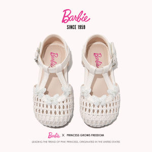 Barbie | Childrens Summer Soft Bottom Princess Style Braided Sandals