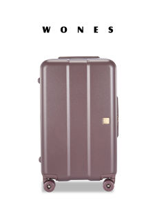 WONES High-End Detachable Luggage Fashionable Travel Suitcase Metal Zipper Frame Pull Rod Inner Filling Wheel for Youth Men And Women