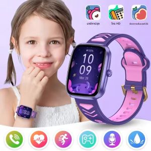 เด็กใหม่สมาร์ทนาฬิกาเด็ก HD Touch Screen เกม Smartwatch นาฬิกาเพลงเด็กผู้หญิงของขวัญเด็ก Smartwatch สําหรับ IOS Android