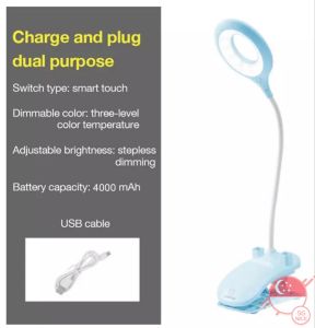 SG LOCAL⚡️Led Table Lamp Creative Elephant Charging Plug-in Dual-Use Three-Color Temperature Adjustable Learning light