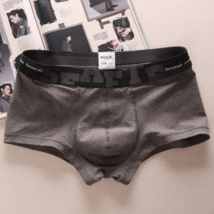 Fashion Brand Minimalist Business Tight Cotton Mens Underwear
