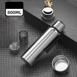 GIANXI 600/1500ML Stainless Steel Thermal Bottle For Coffee Household Portable Thermal Water Bottle Kitchen Bar Supplies