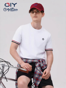 GYgoldlion | Cotton Breathable Mens T-Shirt Summer New Printed