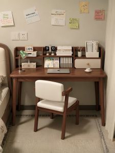 ZHUOHE | Multifunctional Study Desk with Bookshelf Home Office Use