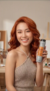 Bộ Gội Xả Bù Màu Tóc Nhuộm Đồng Cam LAKMÉ TEKNIA Saffron Copper (Gội 300ml & Mặt Nạ 250ml)