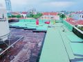 Pelapis anti bocor atap dak beton waterproofing membrane aspal. 