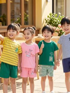 Cotton Lightweight Childrens Clothing Set