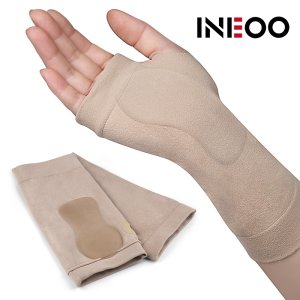 INEOO 1PCS Arthritis Wrist Thumb Support Compression Gloves Breathable Wrist Brace Compression Sleeves with Soft Gel Pad