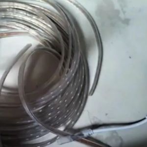 BI Paket Lampu LED Strip Selang 5050 SMD AC 220V Meteran Outdoor Indoor Waterproof E026