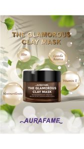 AURAFAME - 66% Montmorillonite & 54% illite The Glamorous Clay Mask 50g