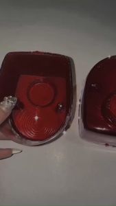 Nắp Đèn Hậu Xe Cub 81 Hơi 50 Nhựa Đỏ Hàng Đẹp