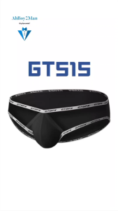 Mens Brief: Viscose Fibre Brief with 1cm Strap Underwear (GT515)