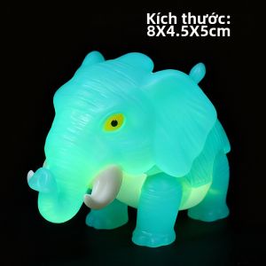 Đồ Chơi Nhái Tắc Kè Hoặc Sấu Đa Khớp Di Chuyển Sáng