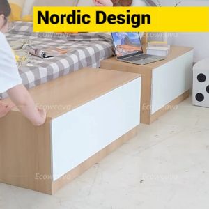 Ecoweave Solid Wood Storage Floor Cabinet Organizer Simple Sideboard Cabinets Closet Multi-Compartment Bedroom Wardrobe Drawer Bedside Table Cupboard Flooring Cabinet Tatami Cabinet Bedroom Locker TV Cabinet Wood Furniture - Lazada