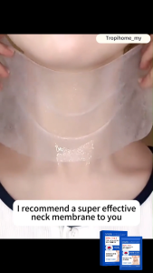 Japan Collagen Neck Mask Anti Wrinkle Firming Neck Mask Brightening Fade Neck Lines Lift Anti