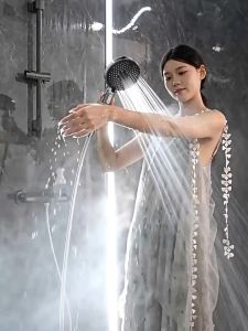 JIAYUN | Bộ Vòi Hoa Sen Cao Áp với Đèn Tắm và Vòi Nước