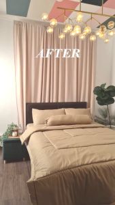 Akiko - Bedcover Set Fitted 180x200 | 160x200 | 120x200  Solid Polos Emboss