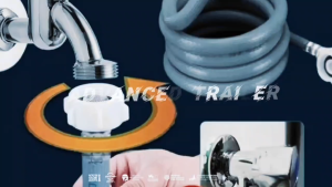 European-style automatic washing machine inlet hose/<3/4X3/4> cover