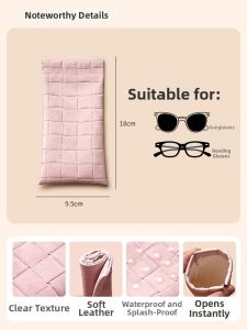 Simple Portable Automatic Closure Eyewear Case