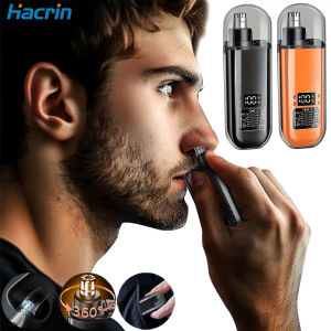 Electric Ear and Nose Hair Trimmer Mini Portable Nose Hair Clipper USB Rechargeable Professional Painless Nose Hair Remover