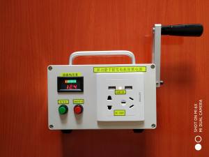 Outdoor Hand-Cranked Generator Large Capacity Power Supply 220V Wild Camping Electric Appliance Mobile Power Storage Device