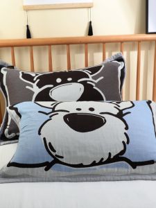 Washed Pure Cotton Thickened Pillowcase Breathable Sweat Absorbent Couples Adult Cotton Fabric Single Person Pillow Use