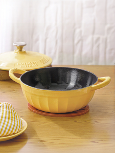 BUYDEEM | Non-stick Enameled Cast Iron Pot 24cm