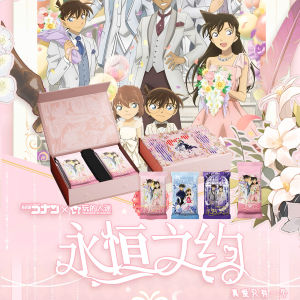 Mystery Detective Conan Cards Blind Box Collectible Game Playable Obsession Anime Cartoon Surrounding Cards Puzzle Box