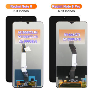 For Xiaomi Redmi Note 8 LCD Display Touch Screen Digitizer Assembly For Redmi Note 8 Pro LCD Display Replacement Parts