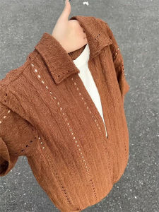 ZHUOCAN | Knitted Breathable High-end Casual T-Shirt