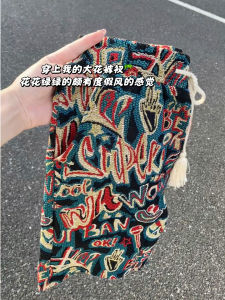 Quần Short Nam Mùa Hè Phong Cách Hawaii Quần Dài Thường Ngày Quần Đi Biển Quần Thể Thao Mỹ Quần Dài Năm Điểm Cạp Vừa