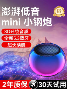Mini Bluetooth Speaker Outdoor High Volume Small Soundbox Portable Wireless Audio Device Neodymium Magnet Powered ABS Material