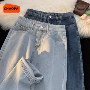 Quần Jeans Jeans Ống Thẳng Rộng Cho Nam Quần Dài Thường Ngày Mùa Đông Phong Cách Mỹ Thời Trang Đường Phố Quần Dài Rộng Cổ Điển