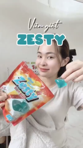 Túi 30 Nước Giặt Xả Dạng Viên Zesty Tiện Lợi Không Cặn Phù Hợp Mọi Loại Máy Cho Da Nhạy Cảm