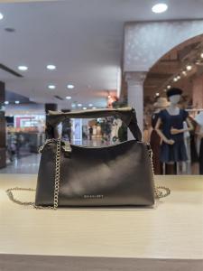 OMI Womens Fashionable Versatile Chain Handbag 2025 New Summer Crossbody Shoulder Bag Luxury Lightweight Leather Purse