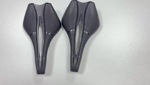 Elitaone 245x139mm MTB Road Bike Saddle Carbon Rails Short Nose Hollow Bicycle Seat for Comfortable Riding